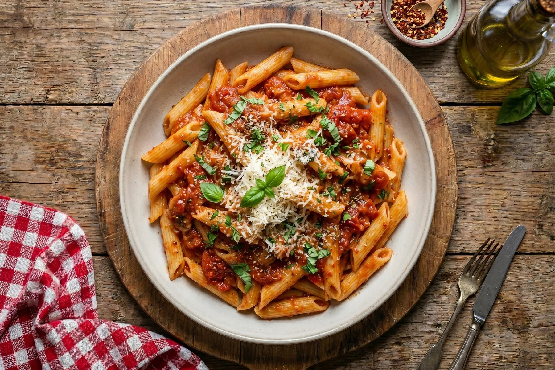 Red Sauce Pasta